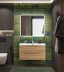 Тумба с раковиной BelBagno Marino-Cer-N 90 см Rovere Bianco