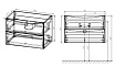 Мебель для ванной Vincea Mia 75 см (под раковину VCB-3M750) R.Wood