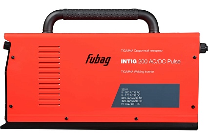 Сварочный инвертор Fubag INTIG 200 AC/DC PULSE 31412 + горелка FB TIG 26 5P 4m Up&Down 38459 31412.1