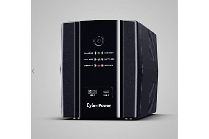 Источник бесперебойного питания Cyberpower Line-Interactive 1200VA/700W USB/RJ11/45/Dry Contact (4 EURO) UT1200EG