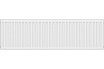 Отопительный стальной радиатор Primoclima панельный C22 300x3000
