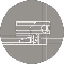 Душевая дверь Cezares SLIDER-B-1-70/80-BR-GM 70/80x195, бронзовая, оружейная сталь