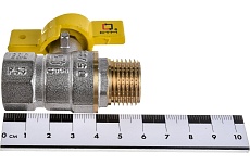 Шаровой кран для газа СТМ ГАЗ 1/2&quot;, г/ш, бабочка CGFMB012