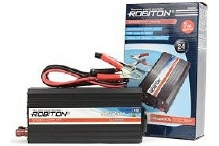 Инвертор 500W с USB выходом /24В/ Robiton R500/24V 13202