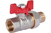 Шаровой кран с американкой Rommer 1/2", ВН/НР, RBV-0005-0510215, RG008UB5BJ9TAM