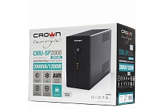 Источник бесперебойного питания Crown Micro CMU-SP2000EURO USB CM000003130