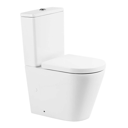 Унитаз-компакт BelBagno Flay-R BB2149CPR/BB2149T безободковый