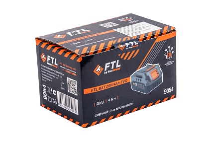 Сменный Li-Ion аккумулятор FTL BAT 20V/4Ah EVO FTL 9054