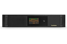 Источник бесперебойного питания Exegate ServerRM UNL-1000.LCD.AVR.2SH.3C13.USB.2U 1000VA 650W, Color LCD, AVR, 2*Schuko+3*C13, USB, 2U, установка в стойку, Black 293850