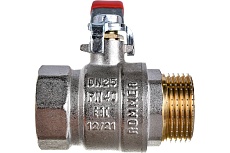 Шаровой кран Rommer 1&quot;, ВН/НР, RBV-0002-0210325, RG008UB5B5UISC