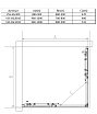 Душевой уголок Vincea Slim 8mm VSS-6SL9010CLB 100x90 черный, прозрачный