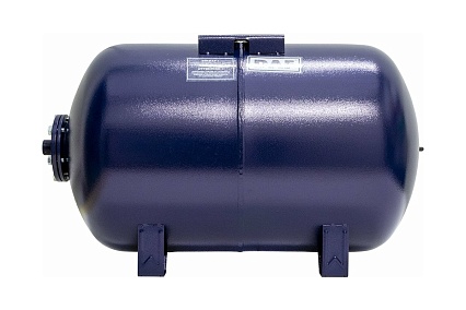 Гидроаккумулятор горизонтальный (80 л; синий; EPDM; 25 бар) MasDaf TH80-25bar-5011