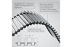 Внутрипольный конвектор Royal Thermo ATRIUM-90/250/1200-DG-U-NA НС-1430122