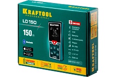 Лазерный дальномер Kraftool LD-150 дальность 5см - 150м, точность 1.5 мм 34767