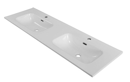 Раковина BelBagno 140 см BB1400-2-ETL