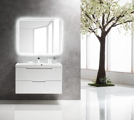 Мебель для ванной BelBagno Vittoria 90 см Bianco Opaco