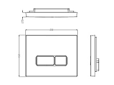 Инсталляция для унитаза WeltWasser WW Marberg 410 SE BL, кнопка черный