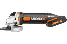 Аккумуляторная угловая шлифмашина Worx кейс WX800