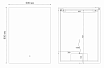 Зеркало Grossman Pragma-норма 60x80 см с подсветкой и подогревом