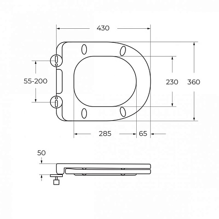 Подвесной унитаз Belbagno Uno BB5177CH-TOR/SC безободковый, смыв Tornado, белый