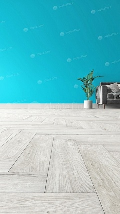 SPC ламинат Alpine Floor Parquet LVT Снежный 590x118x2,5 мм, ECO 16-11