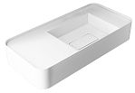 Раковина Vincea Solid Surface VWB-6S412MW 120 см белый матовый