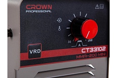 Сварочный инвертор постоянного тока Crown ММА CT33102IMC