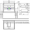 Мебель для ванной Iddis Edifice 60 см голубой