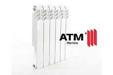 Биметаллический радиатор ATM Thermo 500 4 секции BiM50080-4