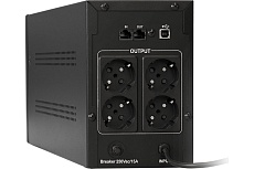 Источник бесперебойного питания Exegate SpecialPro UNB-1600.LED.AVR.EURO.RJ.USB &lt;1600VA/950W,LED, AVR, 4 евро, RJ45/11, USB, Black&gt; 285507