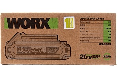 Аккумулятор WORX Professional 20В 2.0Ач WA3023