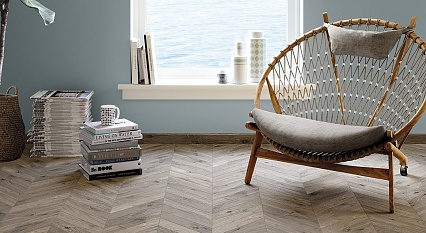 Керамогранит Fap Ceramiche Roots Taupe Chevron 7,5x45 см, fQNR