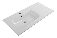 Тумба с раковиной BelBagno Kraft 100 см, 2 ящика, 1 дверца, левая Rovere Tabacco