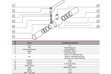 Шаровой кран Ci 11с67п DN 150 PN 16 (фланцевый) ТТ000013379