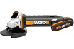 Аккумуляторная угловая шлифмашина Worx WX803