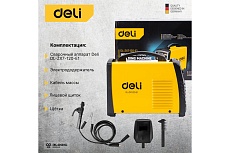 Инверторный сварочный аппарат Deli DL-ZX7-120-E1 120A 103014