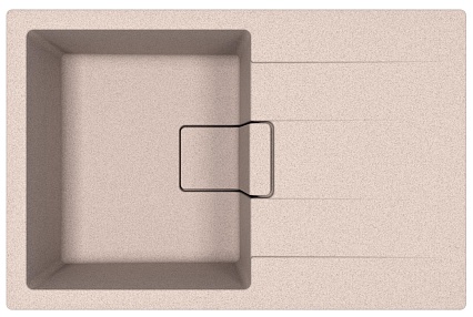 Кухонная мойка Florentina Ривьера 78 см песочный, 20.480.C0780.107