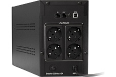 Источник бесперебойного питания Exegate SpecialPro.UNB-2200.LED.AVR.EURO.RJ.USB.2200VA/1300WLED.AVR4.евроRJ45/11USB 285527