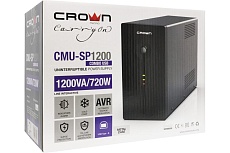 Источник бесперебойного питания Crown Micro CMU-SP1200 COMBO USB CM000001874