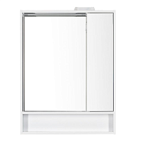 Зеркальный шкаф Aquanet Коста 65 см белый