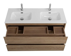 Мебель для ванной BelBagno Kraft 120 см, 2 ящика Cemento Grigio