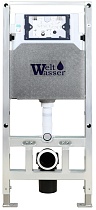 Комплект Weltwasser 10000011300 унитаз Merzbach 043 GL-WT + инсталляция + кнопка Amberg RD-WT