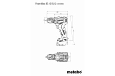 Аккумуляторная дрель-шуруповерт Metabo PowerMaxx BS 12 BL Q 601039800