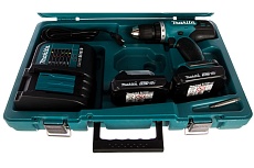 Аккумуляторная дрель-шуруповерт Makita LXT DDF453SYE