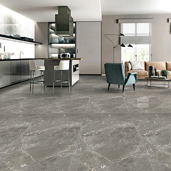 Керамогранит Laparet Romano Grey серый 60x60 см