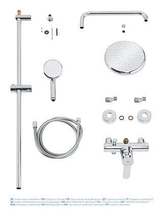 Душевая стойка Grohe Tempesta Cosmopolitan 210 26224001