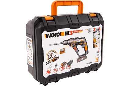 Аккумуляторный перфоратор Worx WX390.1