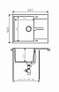 Кухонная мойка Polygran Gals-620 № 307 терракот 62 см
