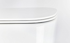 Подвесной унитаз с инсталляцией Valsir Winner S KIT VSWG 5486 Slim P1, 4в1, кнопка белый глянец