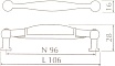 Зеркальный шкаф Style Line Олеандр-2 75 см